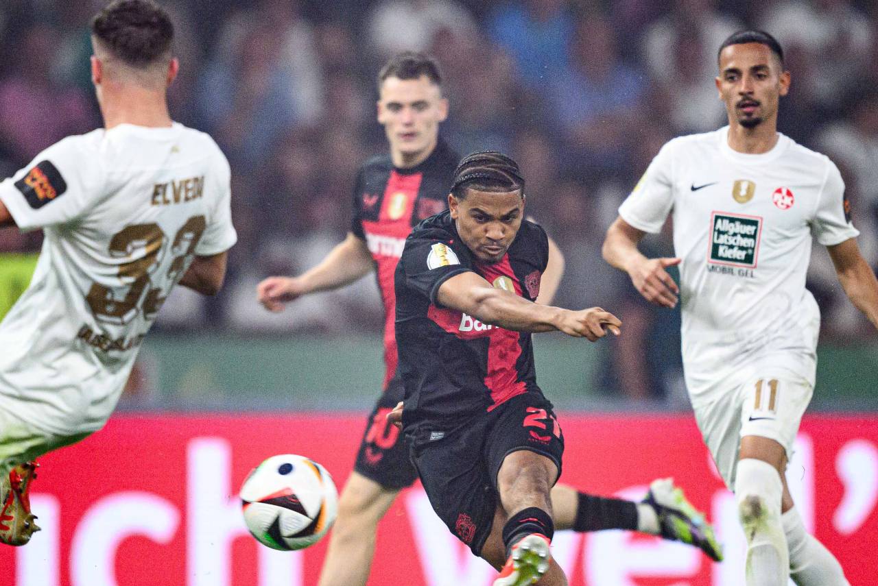 O Leverkusen fez a dobradinha no futebol alemão. Foto: Reprodução/X