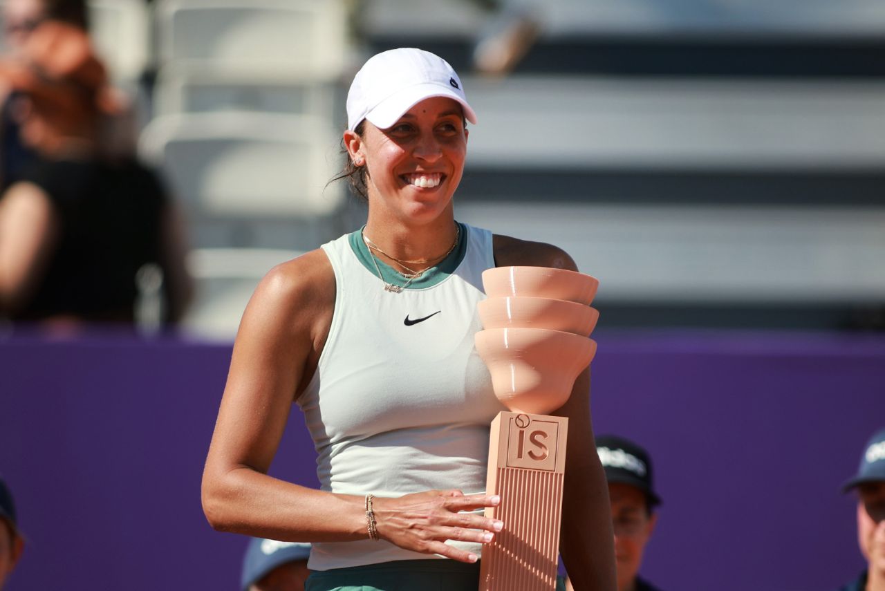 Madison Keys venceu o WTA 500 de Estrasburgo (Foto: Reprodução)