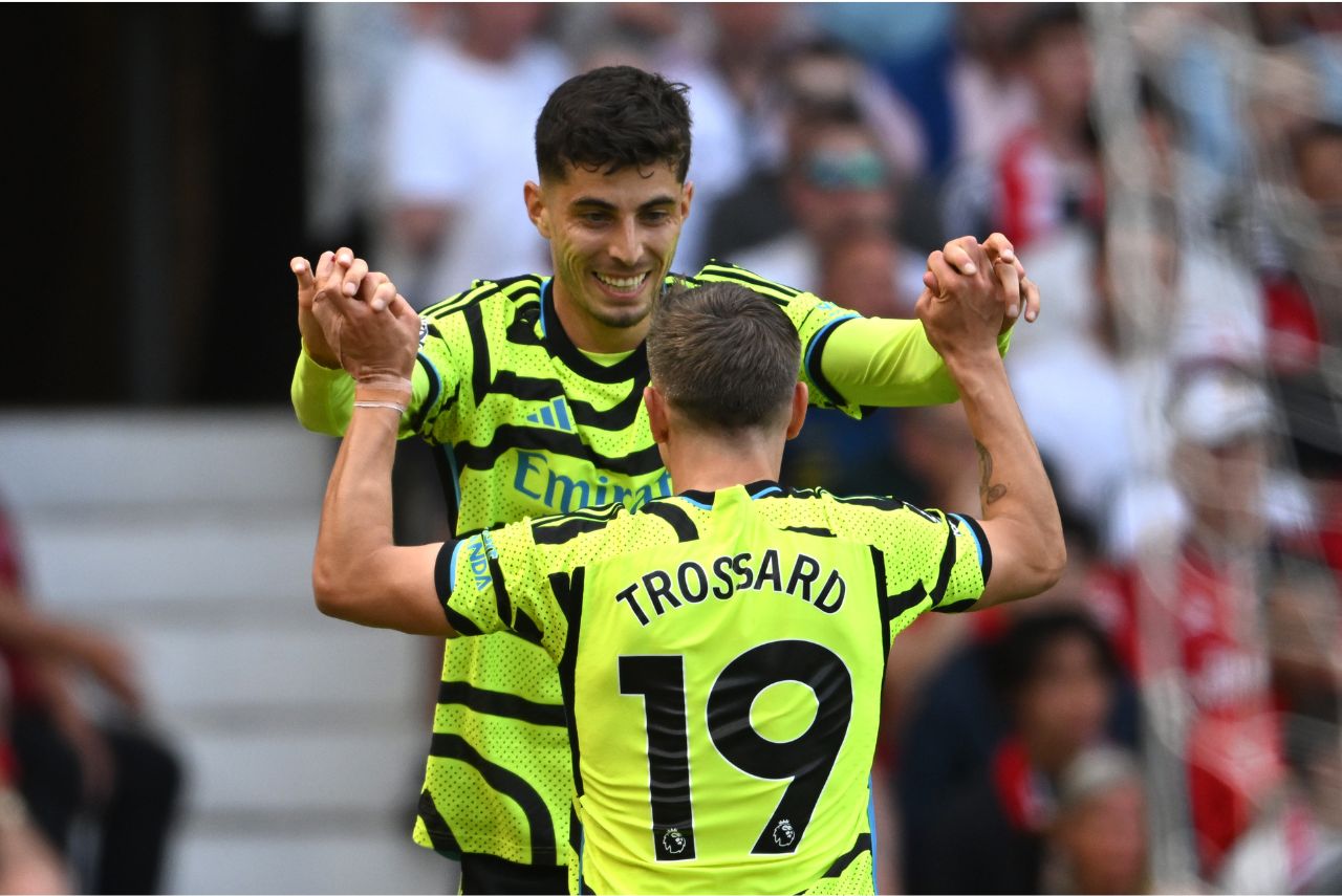 Arsenal venceu o Manchester United pelo Campeonato Inglês (Foto: Reprodução)