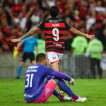 Pedro marcou duas vezes na vitória do Flamengo. Foto: Marcelo Cortes / CRF