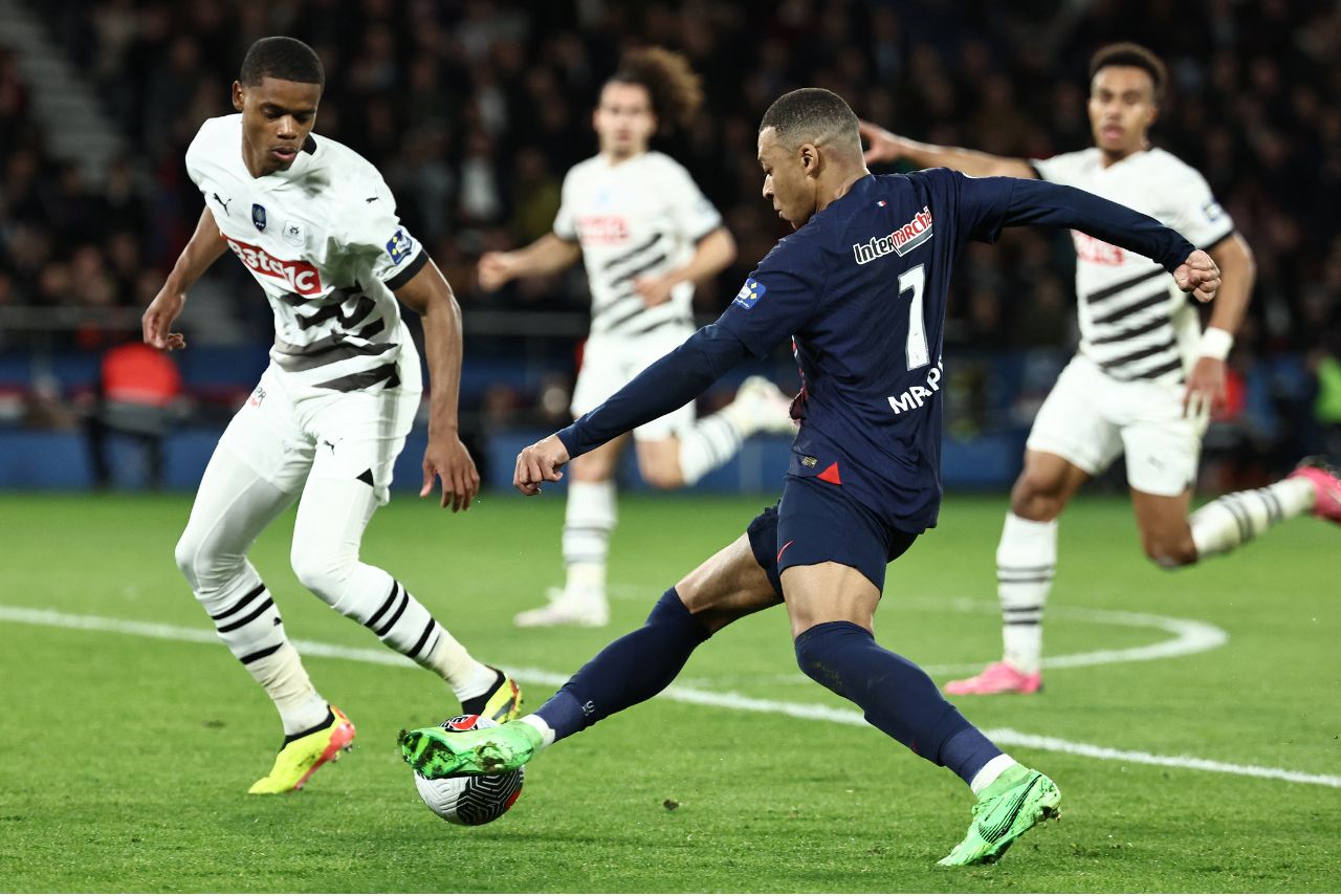 PSG e Rennes pela Copa da França 2023-24 (Foto: Franck Fife/AFP)