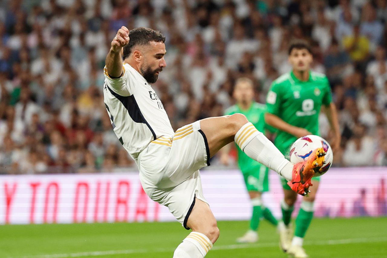 Real Madrid ficou no empate com o Betis no fechamento do Espanhol (Foto: Reprodução)