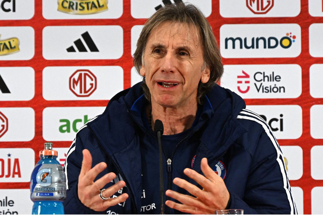 Ricardo Gareca, treinador do Chile (Foto: Rodrigo Arangua/AFP)