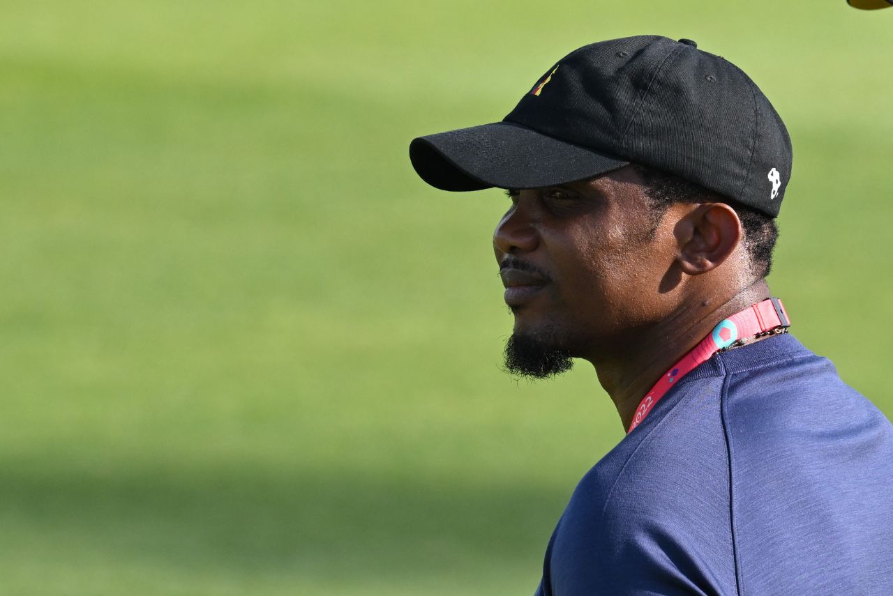 Samuel Eto'o, atual presidente da Federação Camaronesa (Foto: Issouf Sanogo/AFP)