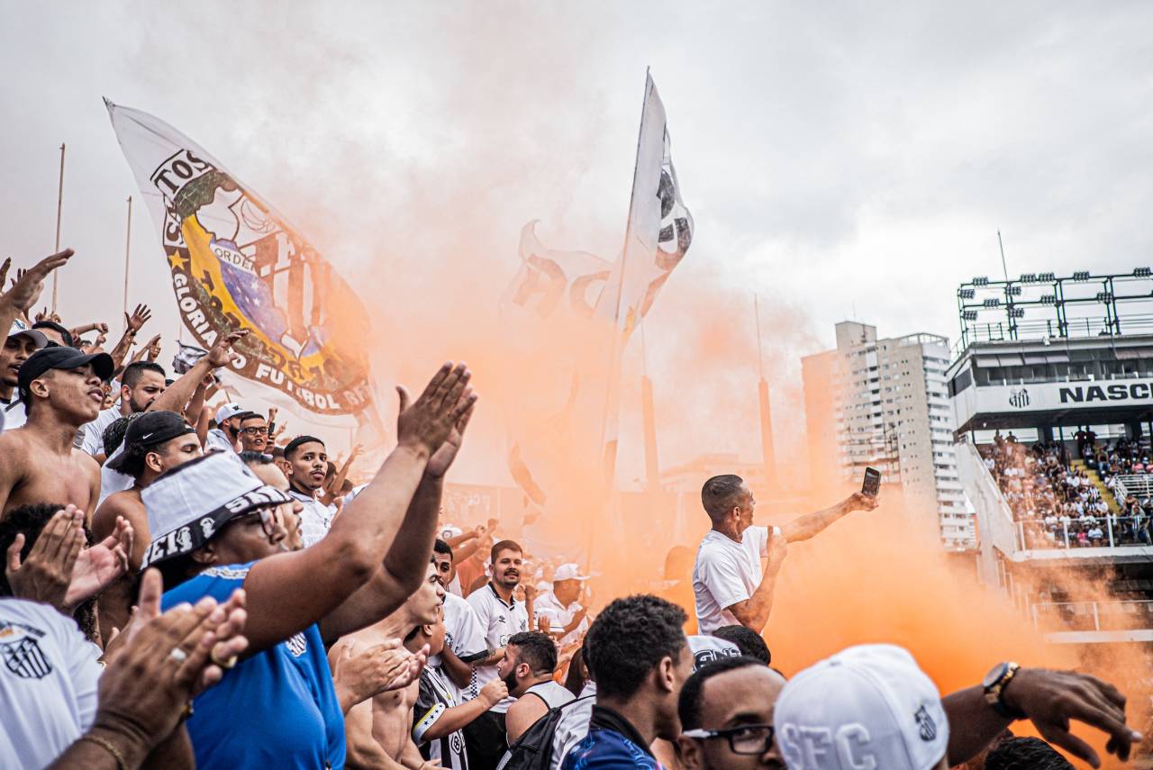 Vila Belmiro vai receber público na partida entre Santos e Brusque. Foto: Guilherme Greghi/ Santos