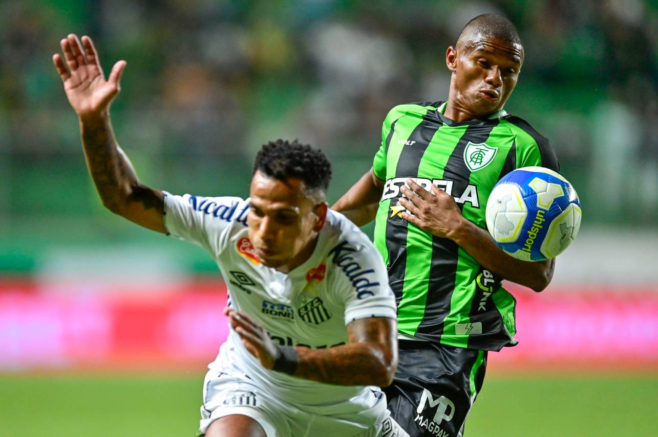 Santos e América-MG jogaram na Arena Independência. Foto: Mourão Panda / América