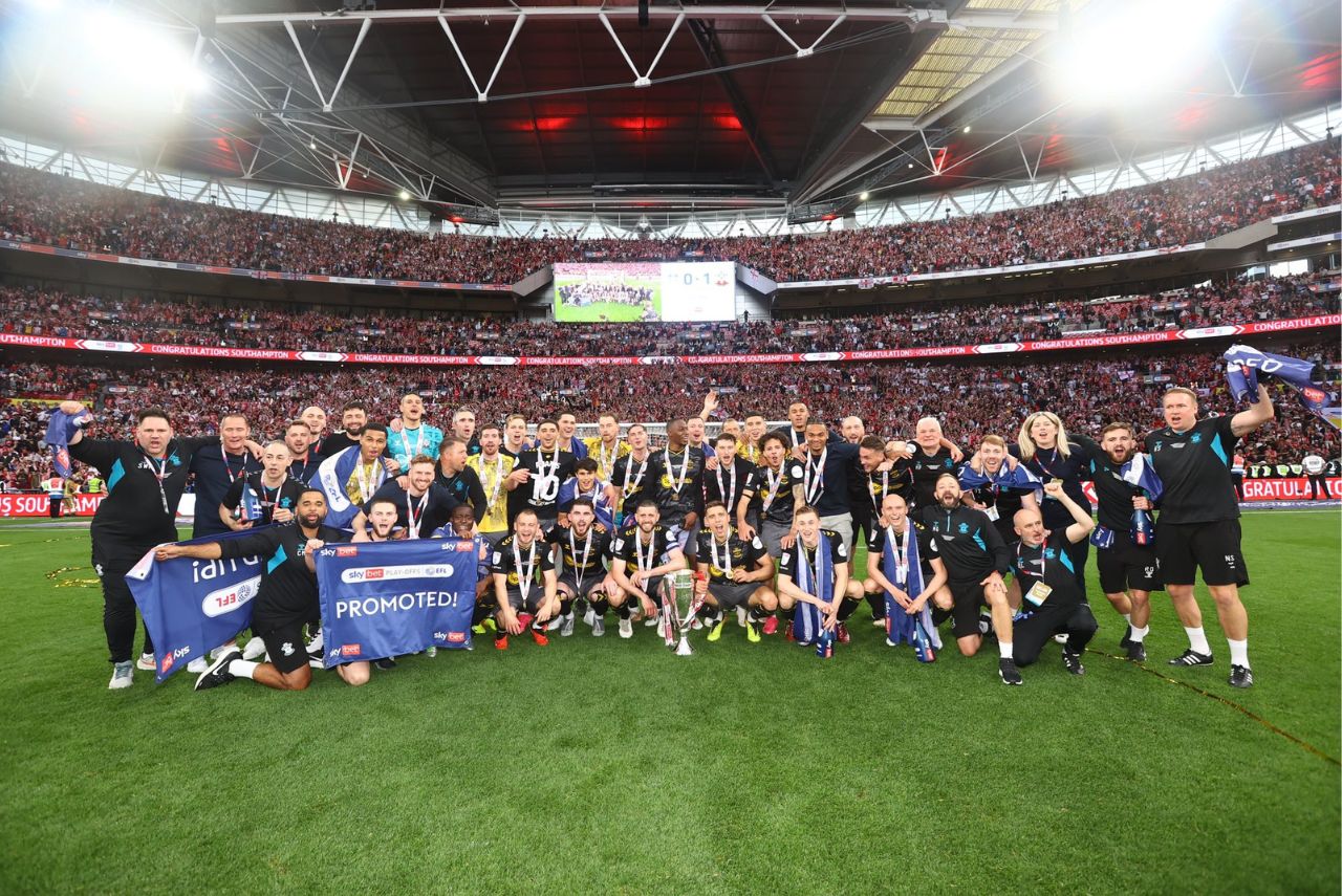 Southampton conquistou acesso à Premier League (Foto: Reprodução)