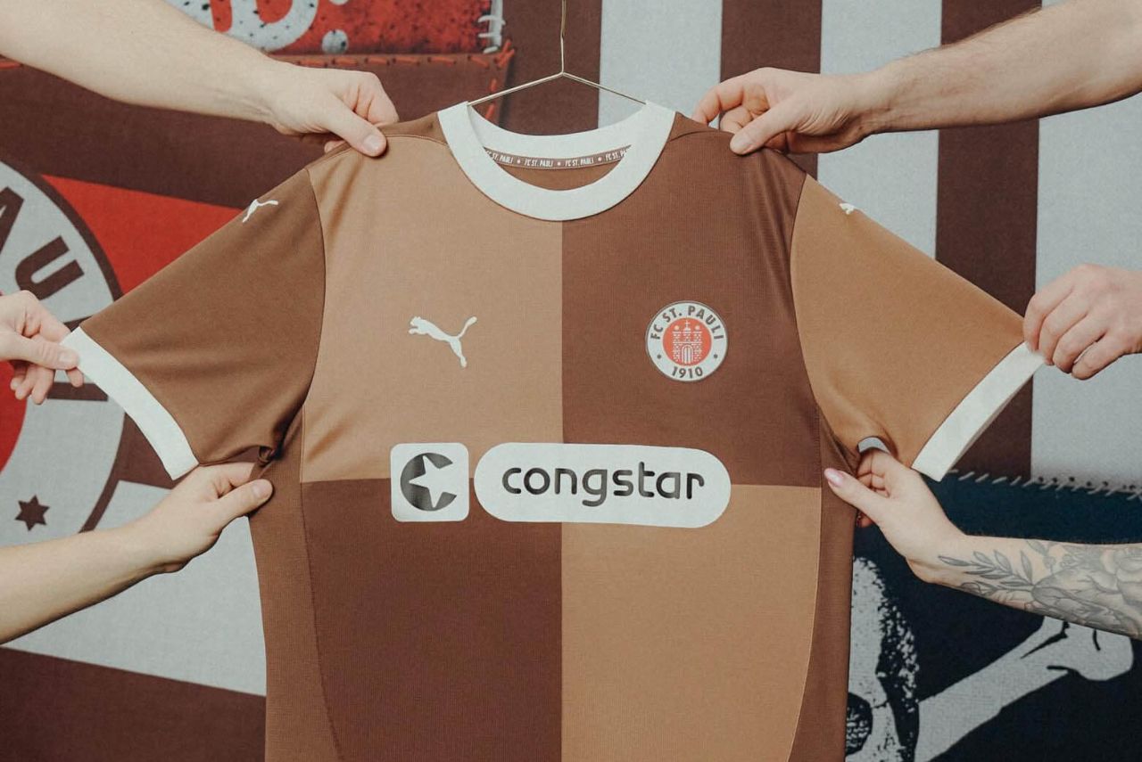 Uniforme do St. Pauli para a temporada 2024-25 (Foto: Divulgação)