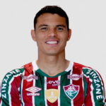 Thiago Silva com a camisa do Fluminense