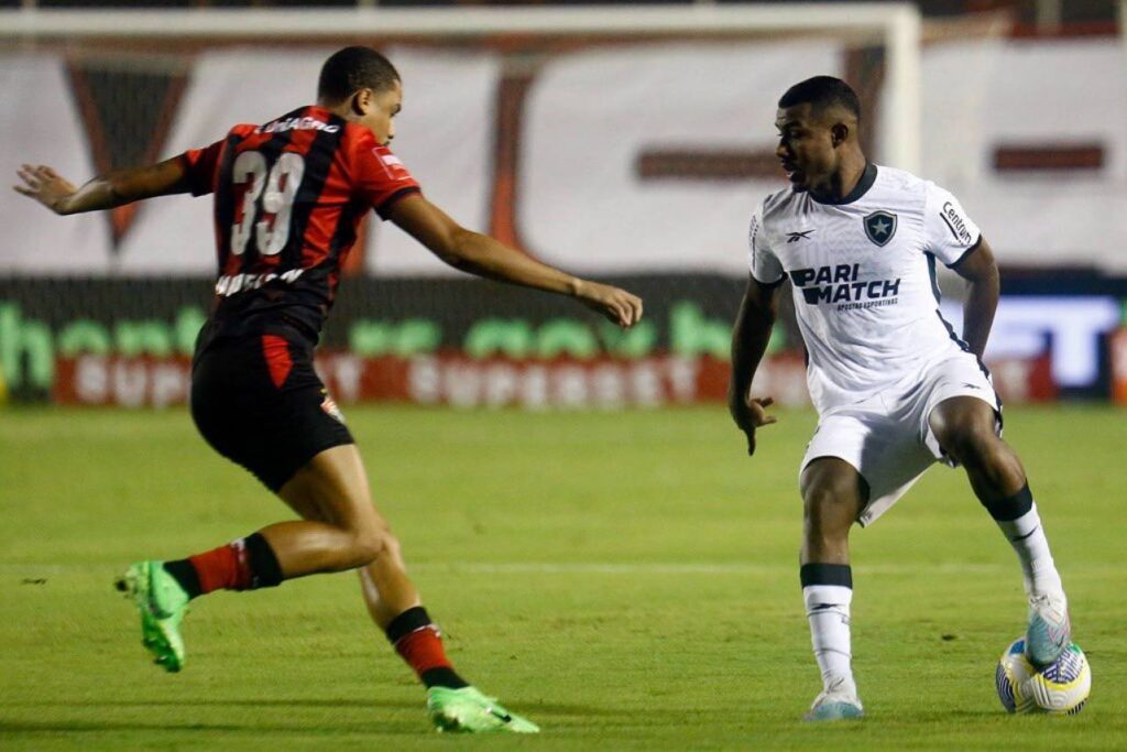 O Botafogo que já tinha vencido em casa, confirmou a classificação no Barradão. Foto: Vitor Silva/BFR