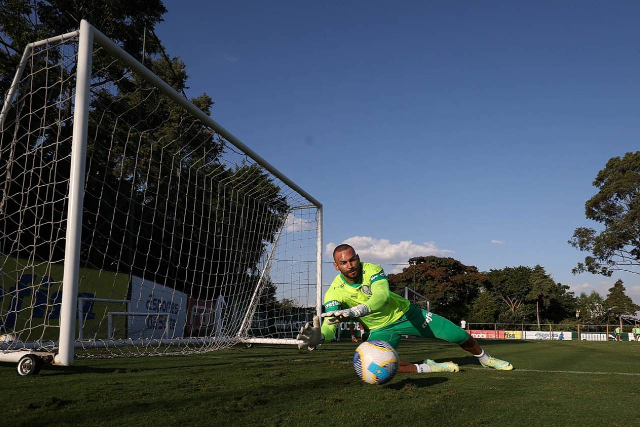 Weverton já virou a chave pensando na Libertadores da América. Foto: Cesar Greco/Palmeiras
