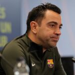 Xavi Hernández, treinador do Barcelona (Foto: Lluis Gene/AFP)