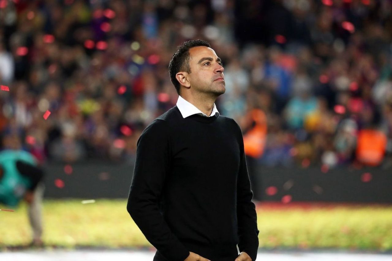 Xavi Hernández estava no comando do Barcelona desde 2021 (Foto: Reprodução)
