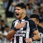 Barceló comemora gol da vitória do Ceará