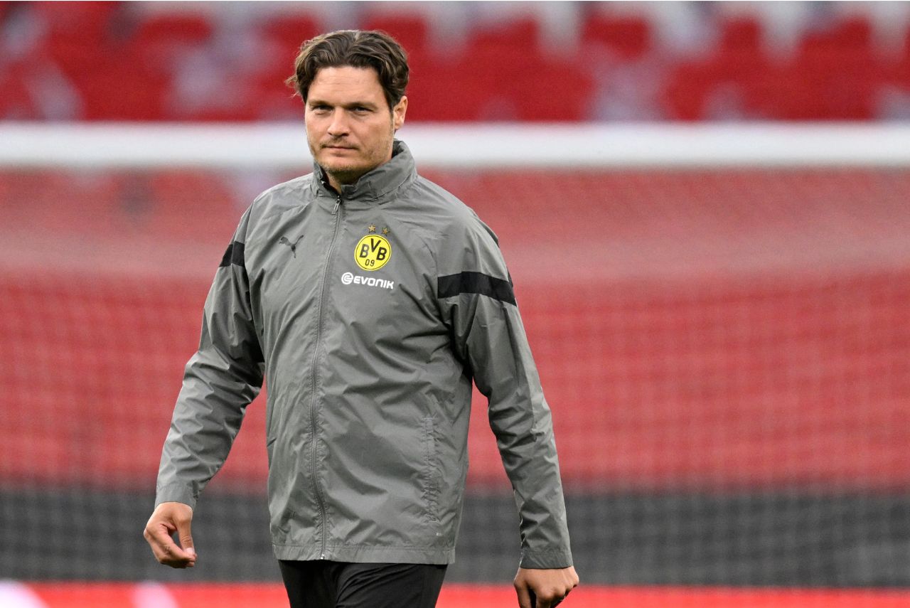 Terzic em treino Borussia Dortmund