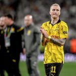 Reus durante seu último jogo pelo Borussia