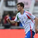 Scalvini em ação pela Itália