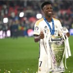 Vinícius Júnior venceu a Champions pela segunda vez