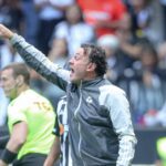 Milito durante empate do Atlético-MG