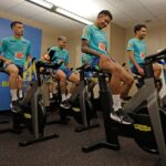 Seleção Brasileira em treino nos EUA