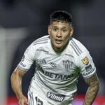 Zaracho em campo pelo Atlético-MG