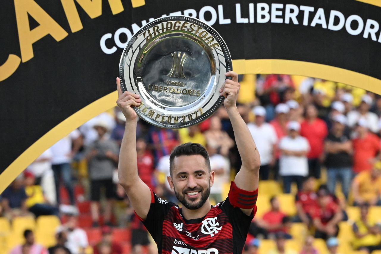 Everton Ribeiro após título da Libertadores de 2022