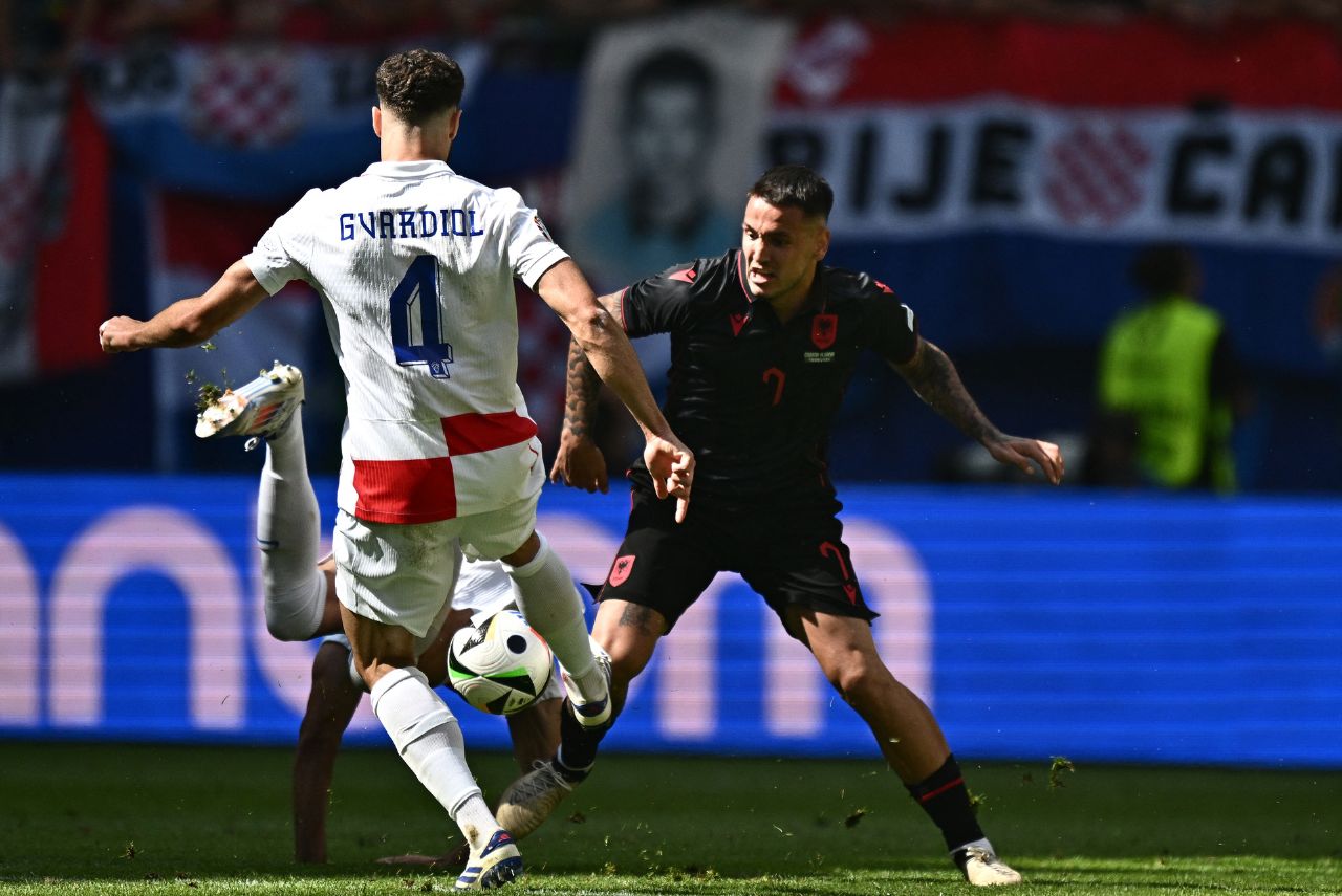 Croácia e Albânia empataram na Alemanha