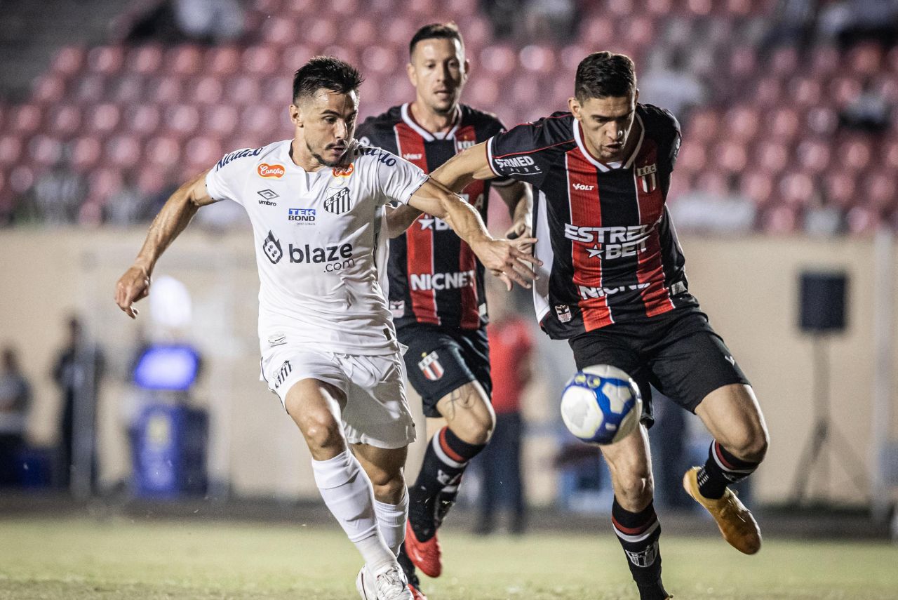 Santos x Botafogo-SP
