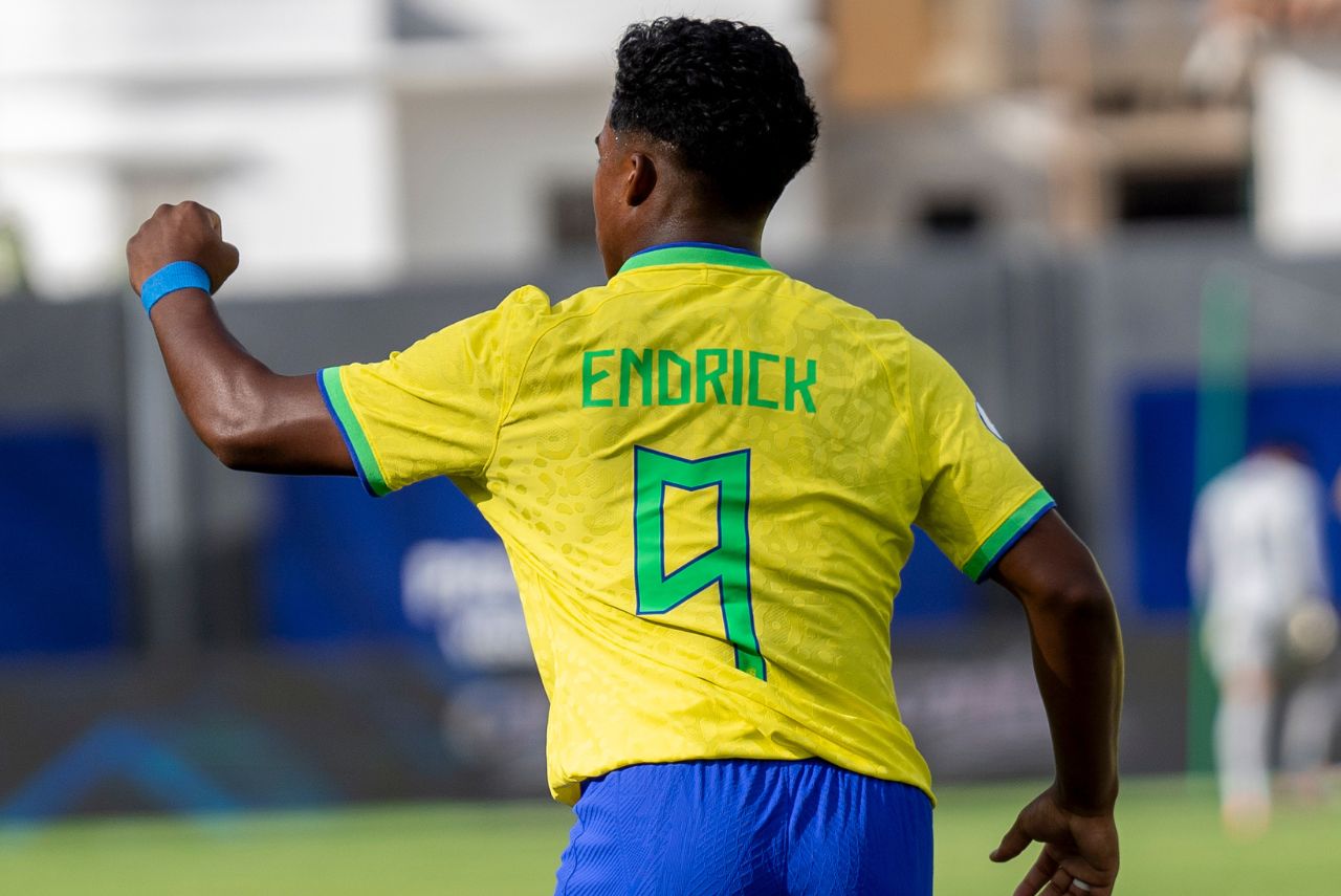Endrick será o camisa 9 da Seleção Brasileira na Copa América