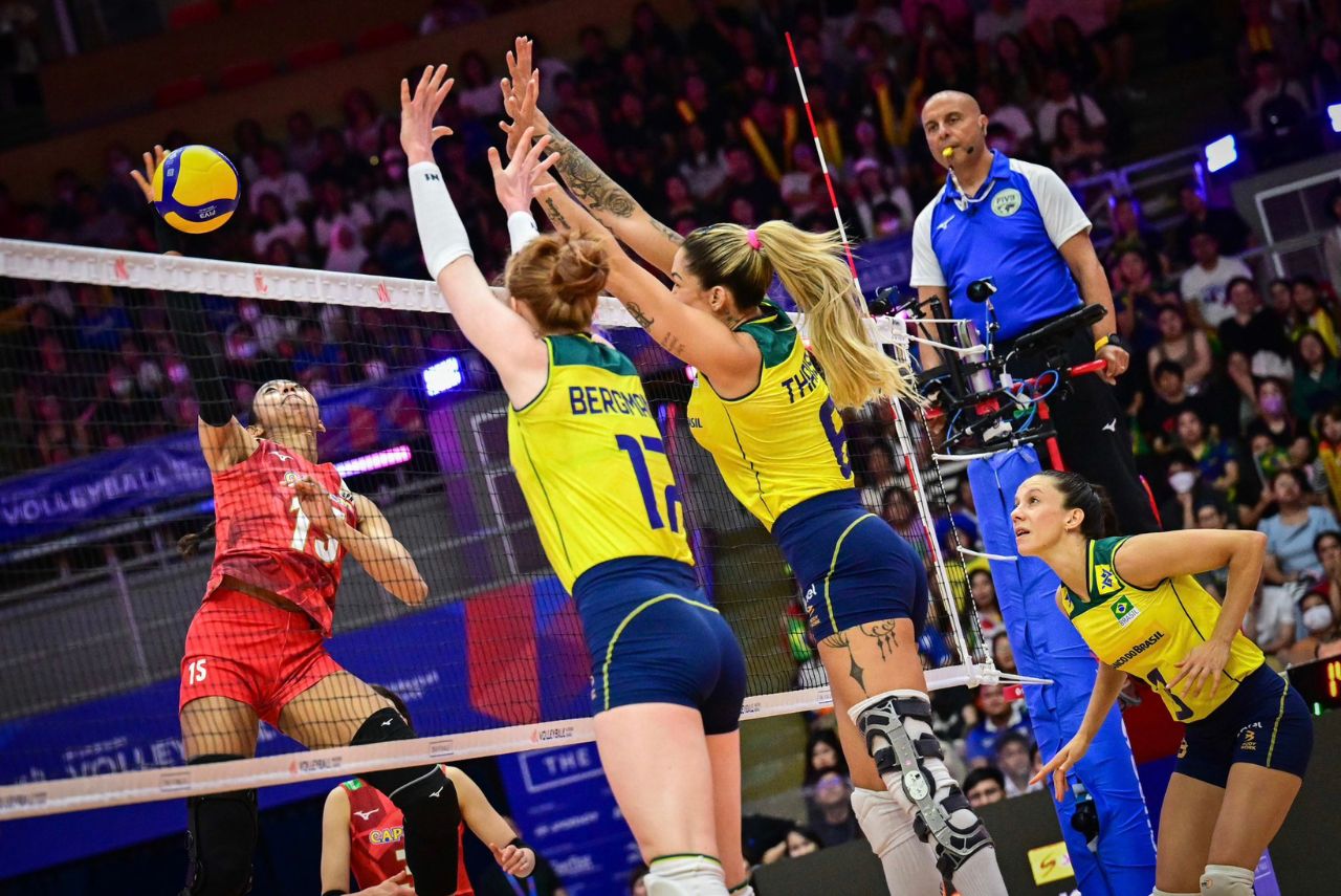 Brasil x Japão - VNL 2024