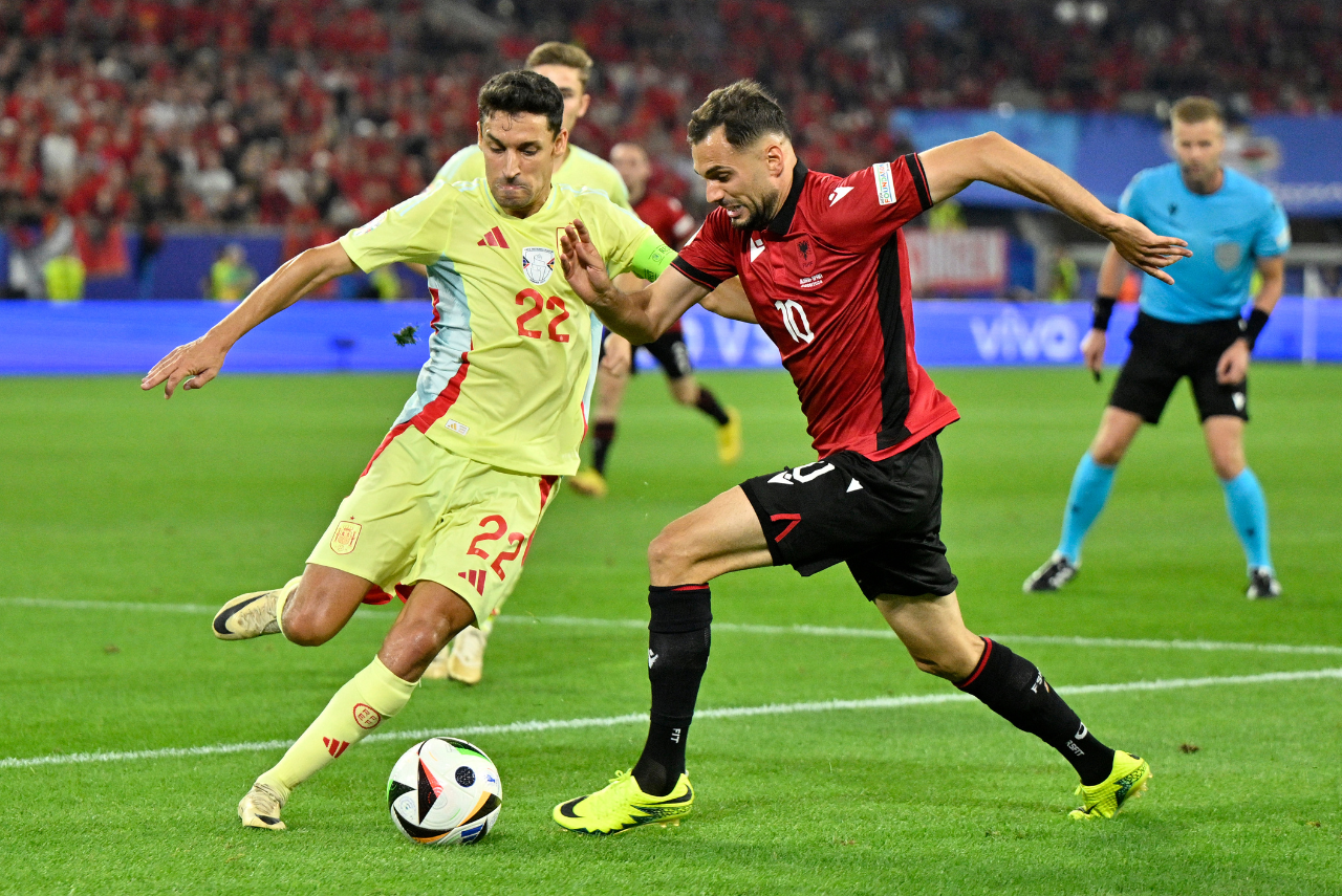 Jesús Navas teve oportunidade de jogar mais uma Euro pela Espanha