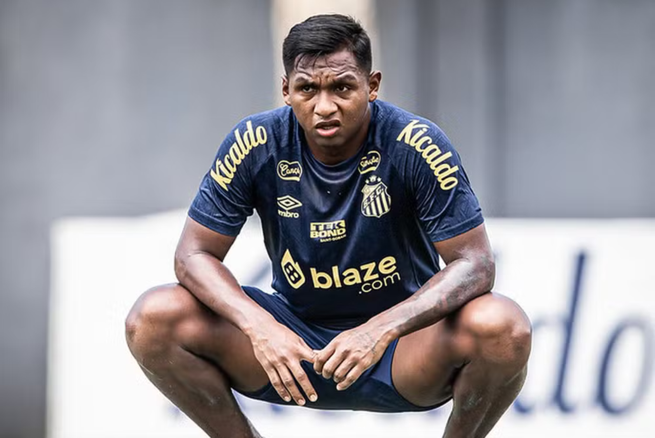Alfredo Morelos está de saída do Santos