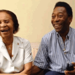 Celeste Arantes e seu filho famoso, o Rei Pelé