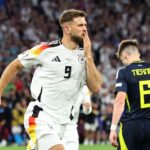 Füllkrug marcou na vitória da Alemanha sobre a Escócia (Foto: Reprodução)