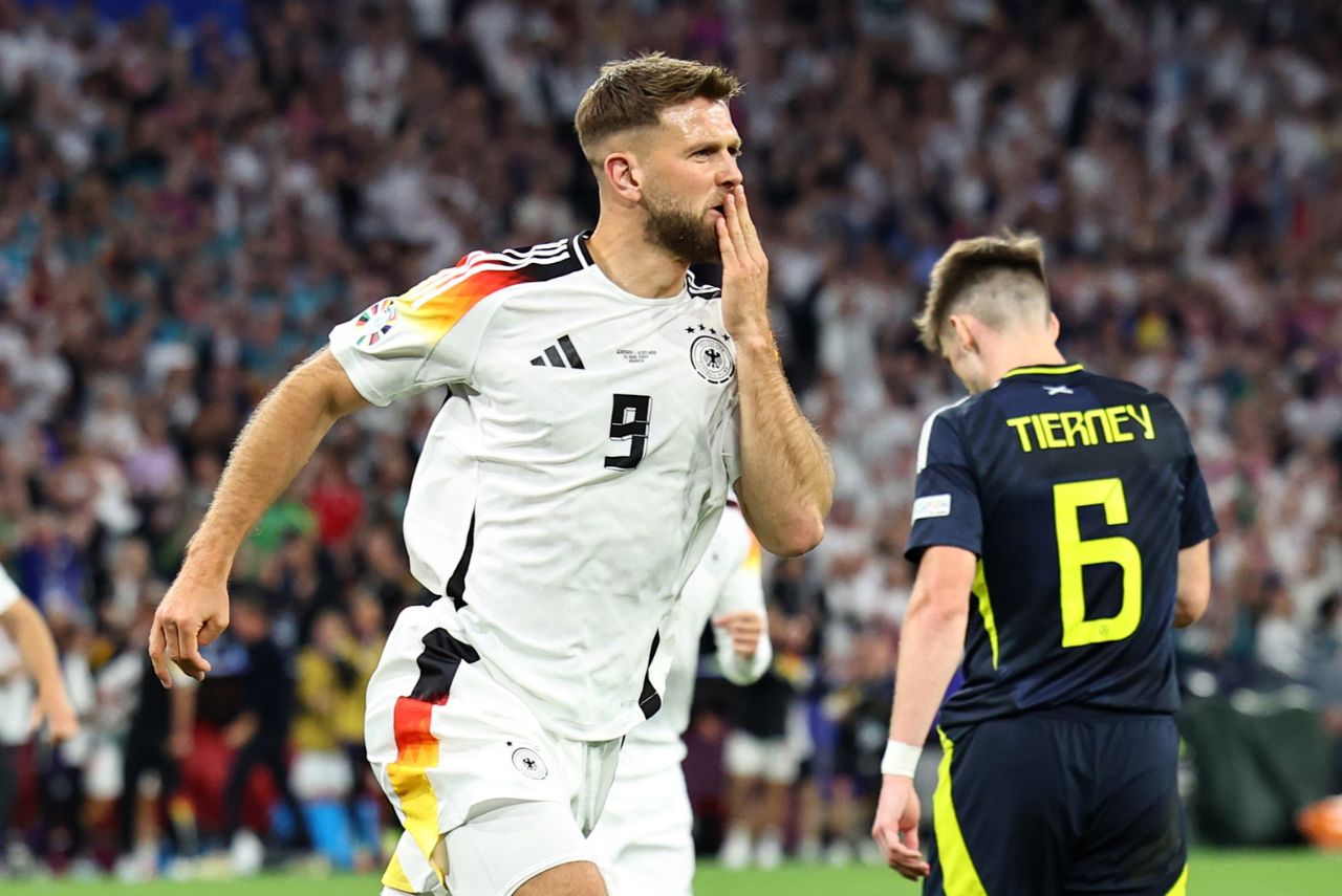 Füllkrug marcou na vitória da Alemanha sobre a Escócia (Foto: Reprodução)