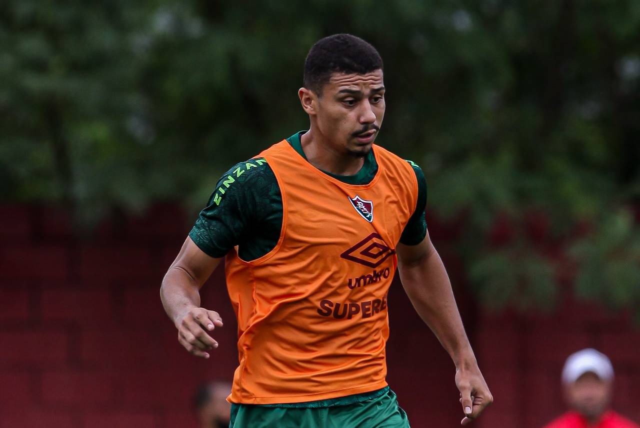 André ainda não tem prazo de retorno na equipe. Foto: FOTO: MARCELO GONÇALVES / FLUMINENSE F.C.