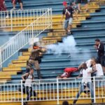 Briga ocorreu na partida entre Athletico-PR e Vasco pelo Brasileirão de 2013 (Foto: Reprodução)