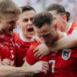 Áustria venceu a Polônia pela Eurocopa (Foto: Reprodução)