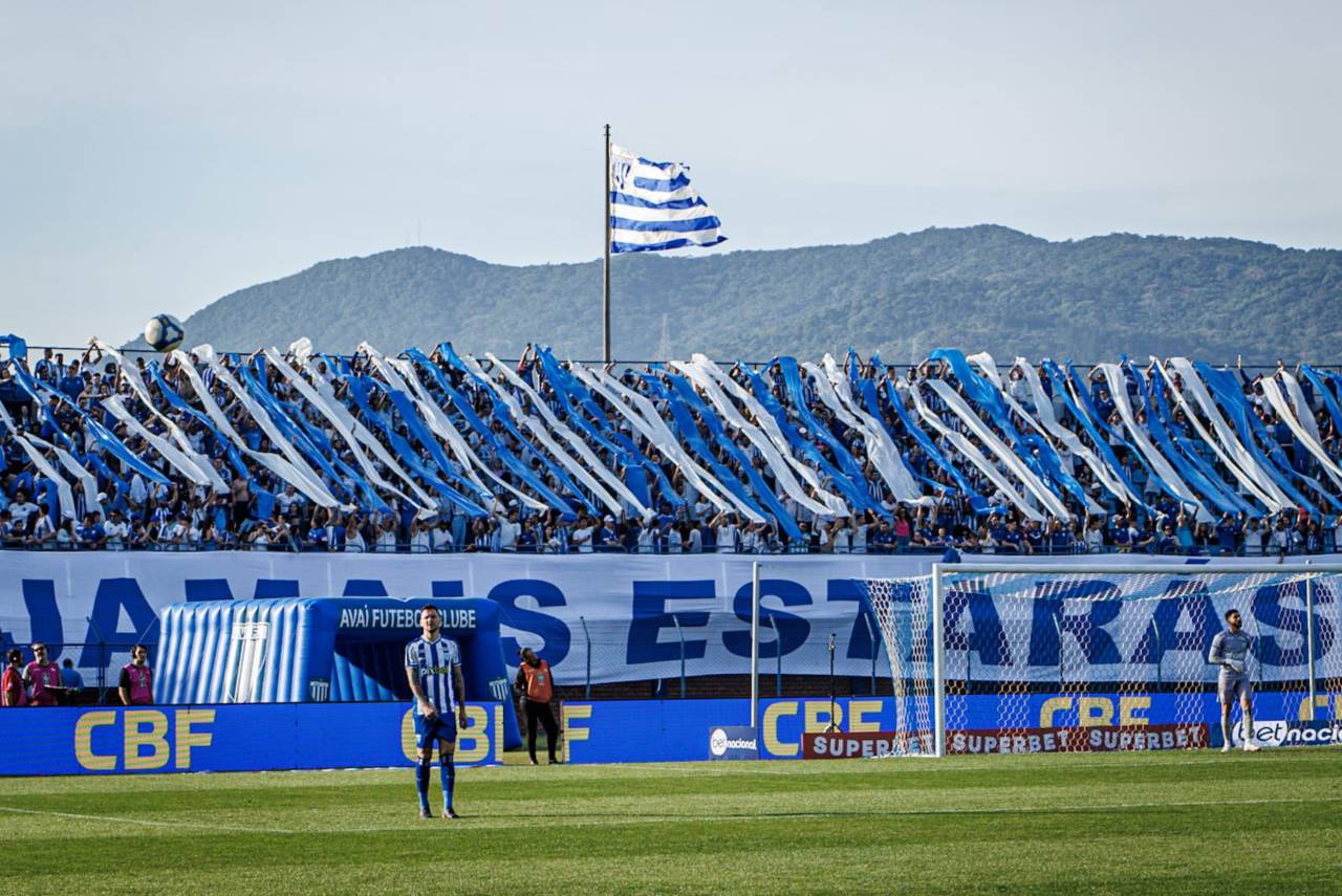 O Avaí pode ficar mais distante da liderança com o resultado. Foto: Fabiano Rateke/Avaí