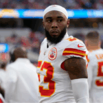 BJ Thompson, defensive end do Kansas City Chiefs (Foto: Reprodução)