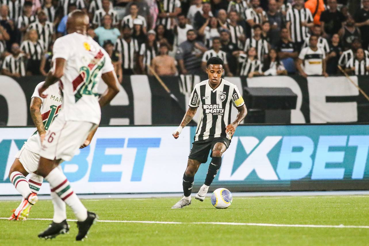 O Botafogo saiu vitorioso do clássico carioca. Foto: Arthur Barreto/Botafogo