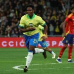 Endrick, atacante da Seleção Brasileira (Foto: Pierre-Philippe Marcou/AFP)