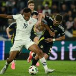 Escócia e Suíça em confronto pela 2ª rodada da Eurocopa 2024 (Foto: Angelo Tzortzinis/AFP)