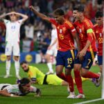 Espanha venceu a Itália e garantiu avanço às oitavas da Eurocopa (Foto: Patricia de Melo Moreira/AFP)