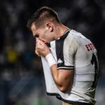 Gabriel Estrella marcou o primeiro gol com a camisa do Vasco. Foto: Leandro Amorim/Vasco