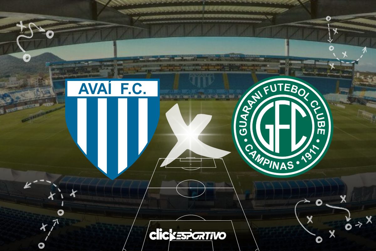 Avaí x Guarani - Série B 2024