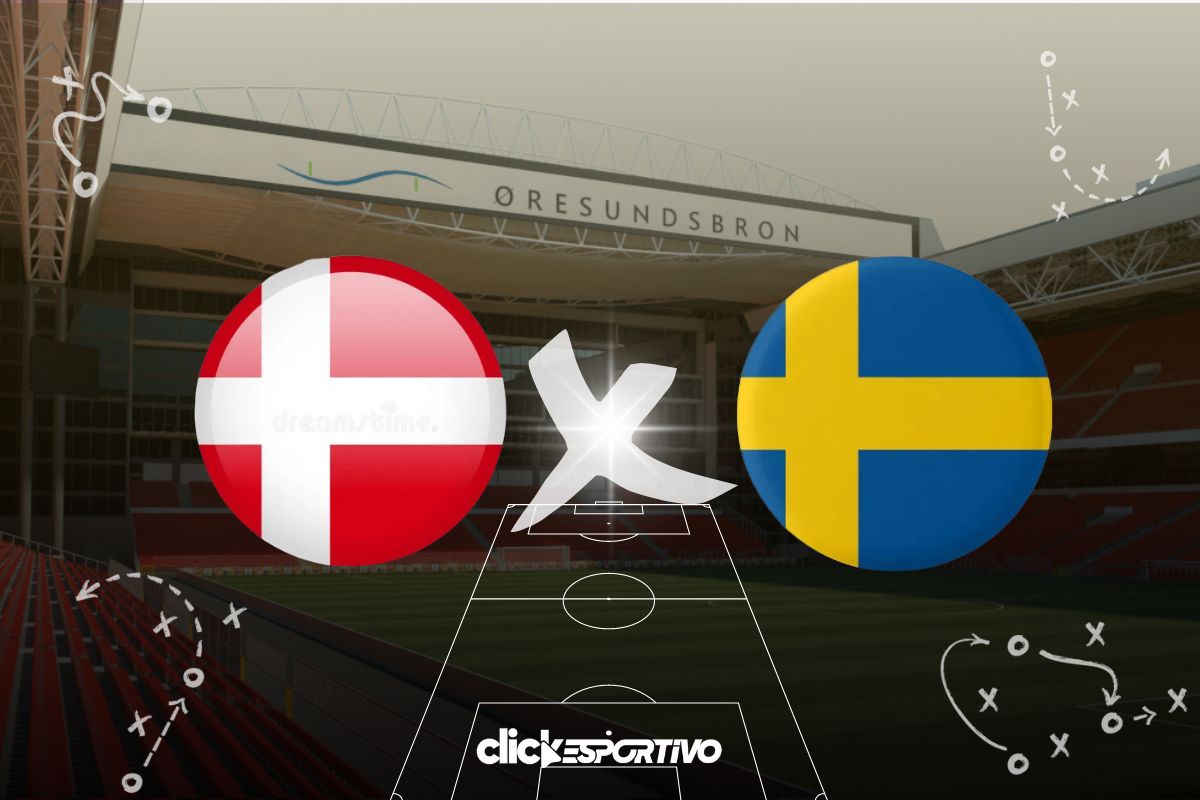 Dinamarca x Suécia - Amistoso Internacional 2024