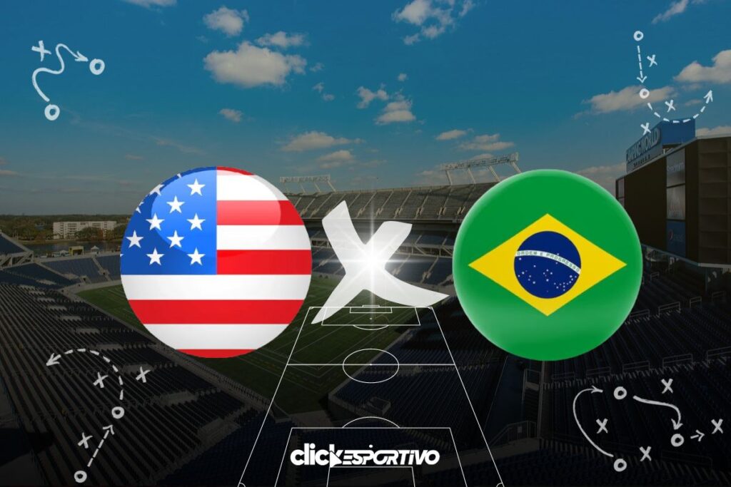 EUA x Brasil - Amistoso Internacional 2024