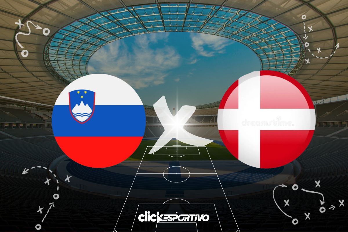 Eslovênia x Dinamarca - Eurocopa 2024