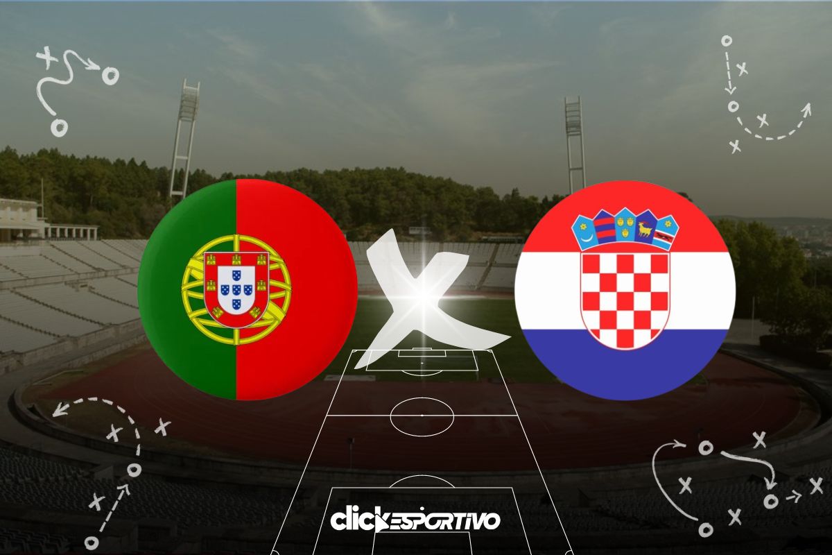 Portugal x Croácia - Amistoso Internacional 2024